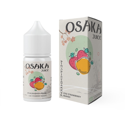Methyl Nicotine vape juice e juice e liquid nicotine salt disposable pod juice  Osaka Juice Ice Blueberry  Flavor