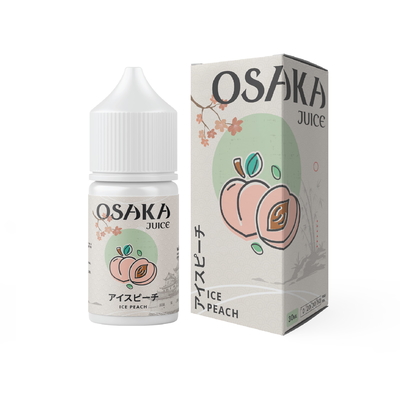 Methyl Nicotine vape juice e juice e liquid nicotine salt disposable pod juice Osaka Juice Ice Peach Flavor