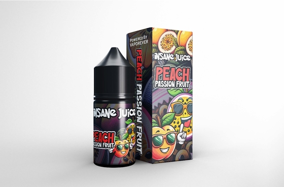 Insae Juice PEACH PASSION FRUIT		Flavor 20mg 30mg 50mg nicotine Salt E-Liquid Vape Juice by VAPOREVER