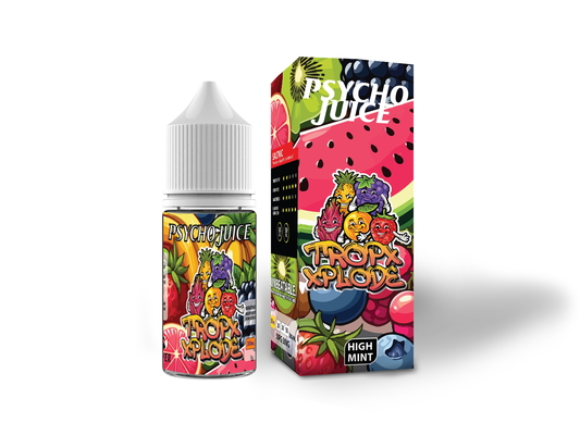 Psycho Juice MELLOW MELON Flavor 20mg 30mg 50mg nicotine Salt E-Liquid Vape Juice by VAPOREVER