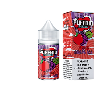 Puffbio STRAWBERRY KIWI ICE E Flavor 20mg 30mg 50mg nicotine Salt E-Liquid Vape Juice by VAPOREVER