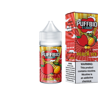 Puffbio STRAWBERRY KIWI ICE E Flavor 20mg 30mg 50mg nicotine Salt E-Liquid Vape Juice by VAPOREVER