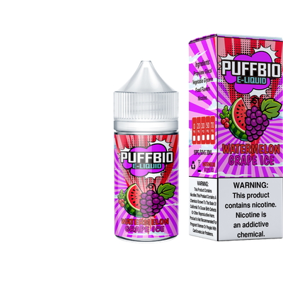 Puffbio BLUE RAZZ PEACH ICE  E Flavor 20mg 30mg 50mg nicotine Salt E-Liquid Vape Juice salt bar juice by VAPOREVER