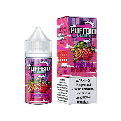 Puffbio WATERMELON GRAPE ICE  E Flavor 20mg 30mg 50mg nicotine Salt E-Liquid Vape Juice salt bar juice by VAPOREVER