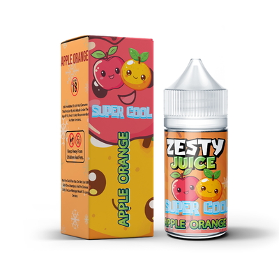 Zesty Juice Apple Orange Flavor 20mg 30mg 50mg nicotine Salt E-Liquid Vape Juice by VAPOREVER