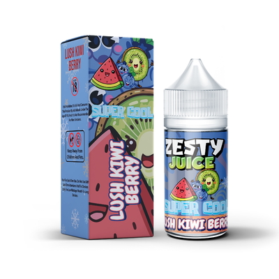 Zesty Juice Super Cool Grape Wine Flavor 20mg 30mg 50mg nicotine Salt E-Liquid Vape Juice by VAPOREVER