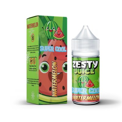 Zesty Juice Super Cool Strawberry Pomegrante Flavor 20mg 30mg 50mg nicotine Salt E-Liquid Vape Juice by VAPOREVER