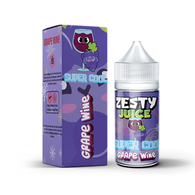 Zesty Juice Super Cool Triple Berry Flavor 20mg 30mg 50mg nicotine Salt E-Liquid Vape Juice by VAPOREVER